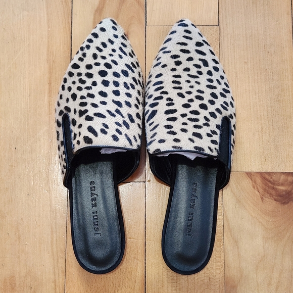 Jenni Kayne Pony Hair Cheetah Mule - 39 - Picture 5 of 12